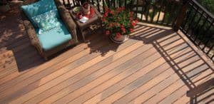 New wood deck