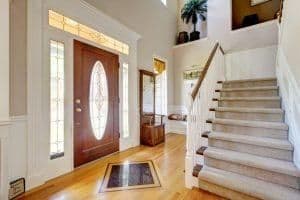 bigstock-Nice-Entryway-To-Home-With-Car