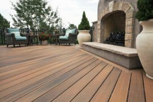 New deck floor perspective