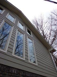 siding with windows